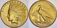 USA 10 USD 1910s Indian Head - With motto s-ss 1560,00 EUR  + 40,00 EUR frais d'envoi