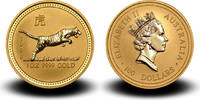 Australia 100 AUD 1998 Australian Lunar I Tiger hgh 3250,00 EUR  + 45,00 EUR frais d'envoi