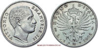 Kingdom of Italy / Königreich Italien LIRA Aquila Sabauda Victor-Emmanuel III -