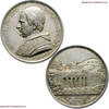 Papal States / Kirchenstaat Silver Medal / Silbermedaille Grégoire XVI Construction of the bridge of Galloro -