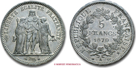 France / Frankreich 5 FRANCS Hercule Gouvernement de la Défense nationale -