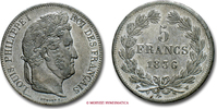 France / Frankreich 5 FRANCS Louis-Philippe Ier -
