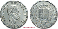 Kingdom of Italy / Königreich Italien 1 Lira Victor-Emmanuel II -