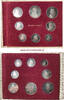 Vatican City State / Vatikanstadt Official BU Set / ORIGINAL-KMS Pape Paul VI (8 pièces de monnaie d'essai) -