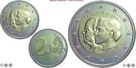 Principality of Monaco / Fürstentum Monaco 2 euro commemorative coin / 2 Euro Gedenkmünze 10e anniversaire du mariage princier de Albert II et Charlène -