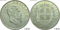 Kingdom of Italy / Königreich Italien 5 LIRE (SCUDO) Victor-Emmanuel II -