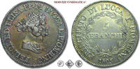 Principality of Lucca and Piombino 5 FRANCS / 5 FRANKEN / 5 FRANCOS 1805... 350,00 EUR265,00 EUR  + 22,90 EUR frais d'envoi