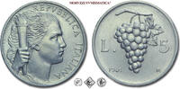Italy / Italien / Italie / Italia 5 LIRE, Uva con data piccola 1946 Répu... 2100,00 EUR  + 29,90 EUR frais d'envoi