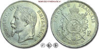 France / Frankreich 5 FRANCS / 5 FRANKEN 1870 A Napoléon III Empereur de... 215,00 EUR  + 12,90 EUR frais d'envoi