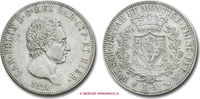 Kingdom of Sardinia / Königreich Sardinien 5 LIRE Charles-Félix de Savoie -