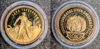 RUSSLAND Sowjetunion, 1917-1991 10 Rubel (Tscherwonetz) 1980 лмд, Leningrad Gold. Kabinettstück. FB