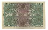 Österreich, 1 Schilling 1924 Überdruck auf 10000 Kronen P.85, SPL