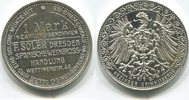 Dresden, 1 Mark F.Soler-Spanische Weinhandlung, -