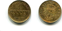 Preussen, 1 Pfennig Wilhelm I.1861-1888, -