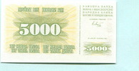 Bosnien Herzegovina, 5000 Dinara -