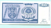 Bosnien Herzegovina, 100 Dinara Banja Luka, -
