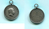 Preussen, Ag.Medaille Wilhelm I.1861-1888 auf seinen Tod, -