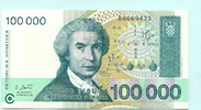 Kroatien, 100000 Dinara -