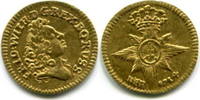 Brandenburg/Preussen, 1/4 Dukat Friedrich Wilhelm I.der Soldatenkönig 1713-1740, -