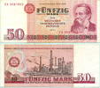 DDR, 50 Mk 1971 Ersatznote/Replacement, III 5,00 EUR prix TTC + 6,00 EUR frais d'envoi