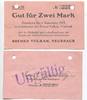Niedersachsen, 2Mk. Vegesack, -