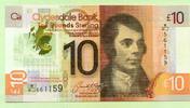 Schottland 10 Pounds Clydesdale Bank, -