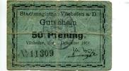 Bayern, 50 Pfg. Vilshofen, -