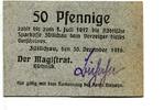 Brandenburg 50 Pfg. Züllichau, -