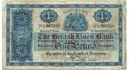 Schottland, 1 Pound The Bitisch linen Bank, -