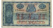 Schottland, 1 Pound The Bitisch Linen Bank, -