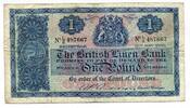 Schottland, 1 Pound The Bitisch Linen Bank, -