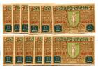 Thüringen, 12x75 Pfg. Vacha, -