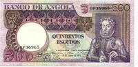 Angola, 500 Escudos 1973 I 14,00 EUR13,00 EUR prix TTC + 8,00 EUR frais d'envoi