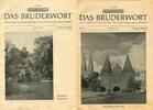 Deutschland, Drei Hefte der Zeitschrift Das Bruderwort, -