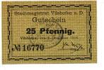 Bayern, 25 Pfg. Vilshofen, -