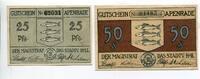 Dän.Nordschleswig 25 Pfg. 50 Pfg. Apenrade, -