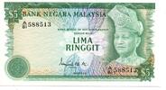 Malaysia, 5 Ringgit -