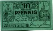 Schlesien, 10 Pfg. Jauer, -