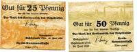 deutsch-Posen 25 Pfg. 50 Pfg. Schönlanke,Netzekreis, -