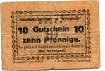 Posen 10 Pfg. Neutomischel, -