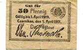 Posen 50 Pfg. Czarnikau, -