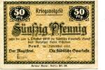 Posen 50 Pfg. Bomst, -