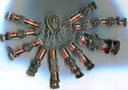 Deutschland Lot ~ Zipfel / Bierzipfel aus Silber - Burschenschaft / Studentenverbindung ~ -