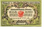 Pommern 75 Pfg. Nörenberg, -
