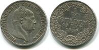 Hohenzollern-Sigmaringen, 1/2 Gulden Friedrich Wilhelm IV.1840-1861, -