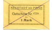 Posen 1 Mk. Neustadt b.Pinne, -