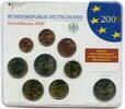 Deutschland 5 x 1 Cent - 2 Euro ~ kompletter Kursmünzensatz ADFGJ ~ -