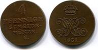 Hannover, 4 Pfennig Wilhelm IV.1830-1837, -