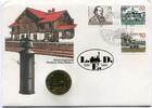 DDR 5 Mark ~ Numisbrief - Saxonia ~ -