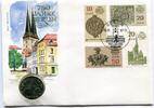 DDR 5 Mark ~ Numisbrief - Nikolaiviertel Berlin ~ -